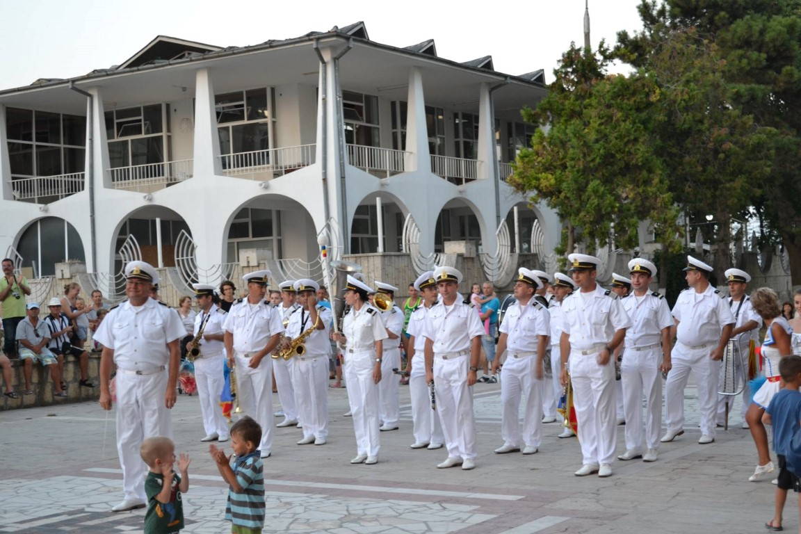 Muzica Militară a Forţelor Navale Române la Mangalia1