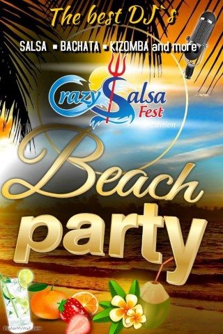 NIGHT BEACH PARTY Salsa Fest2015
